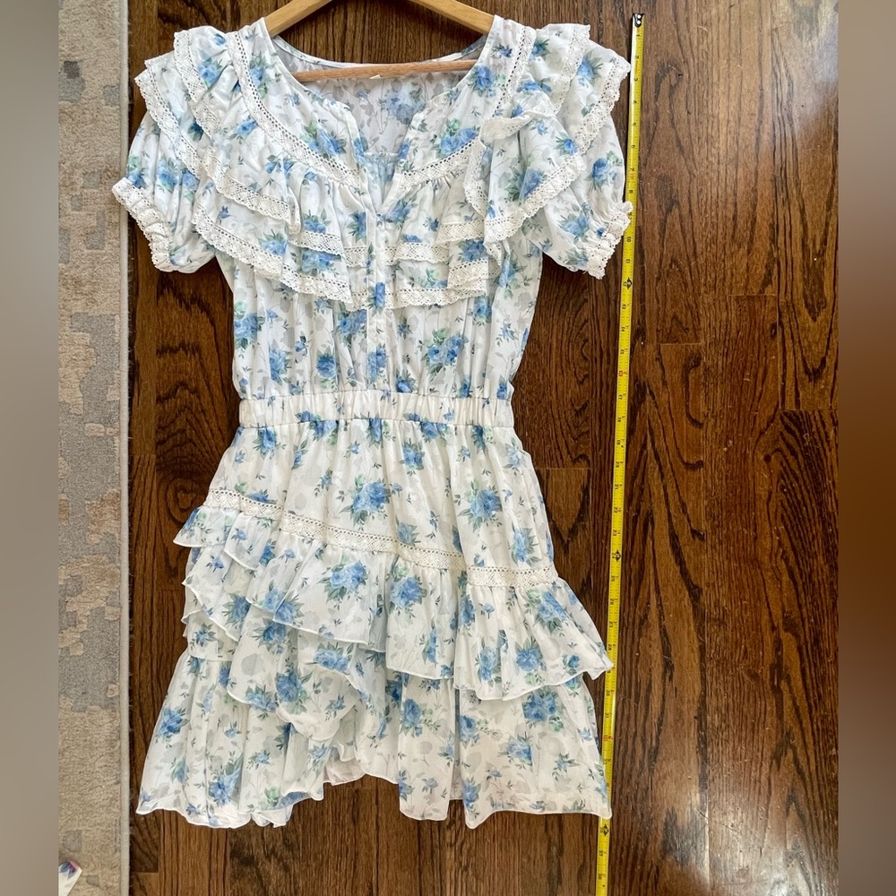 Floral Ruffle Dress - Picture 6 of 7